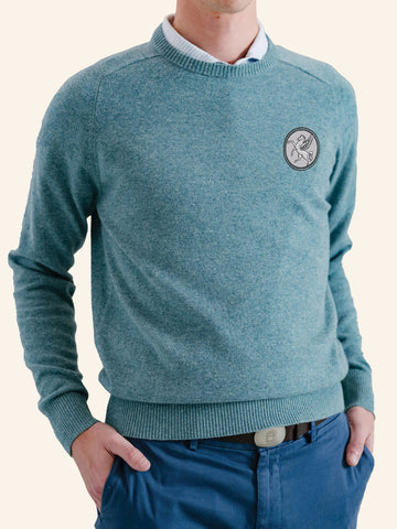 007 Cashmere Crewneck - Powerscourt Golf Club